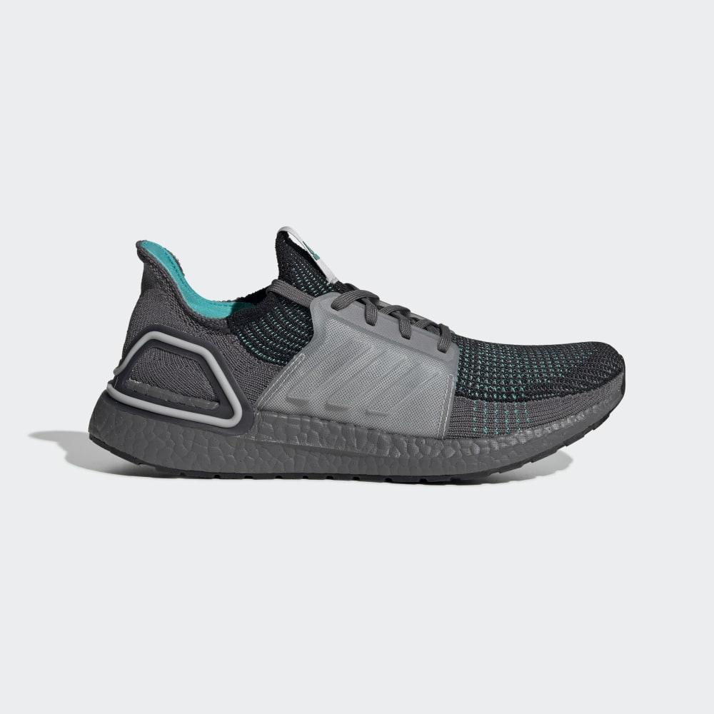 Adidasi Alergare Adidas Ultraboost 19 Barbati Romania - Negrii/Gri EF1339